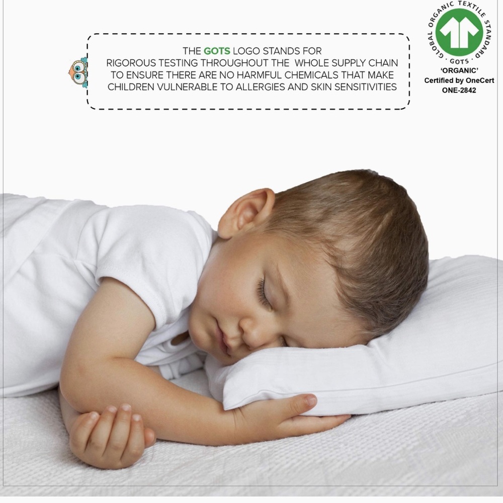 Organic cotton pillow protectors